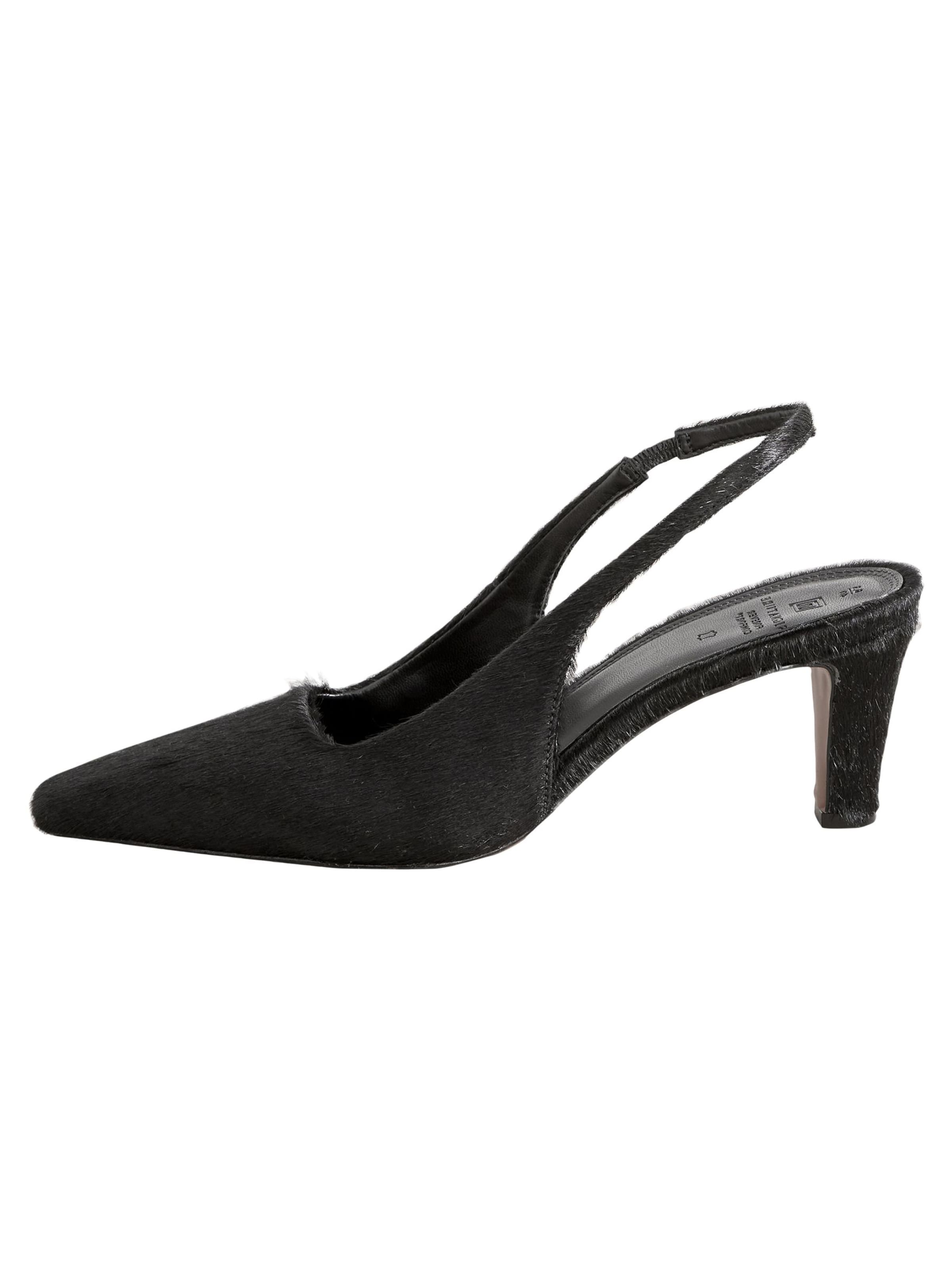 Escarpins à bride arrière Next en noir : devant