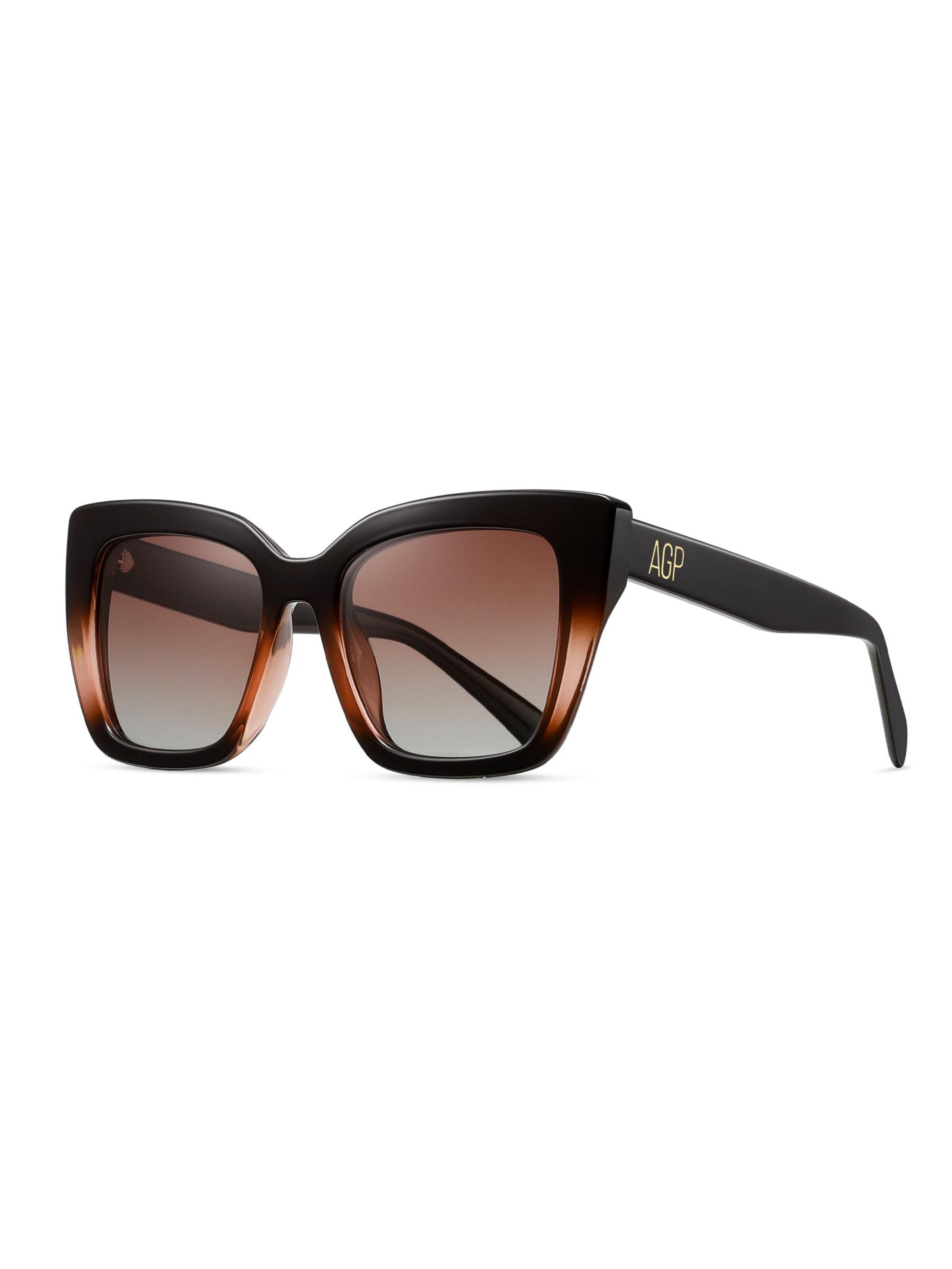 AVANT-GARDE PARIS Zonnebril 'Cat Eye Alethea' in Rood: voorkant