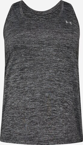 UNDER ARMOUR Sports top in Black: front