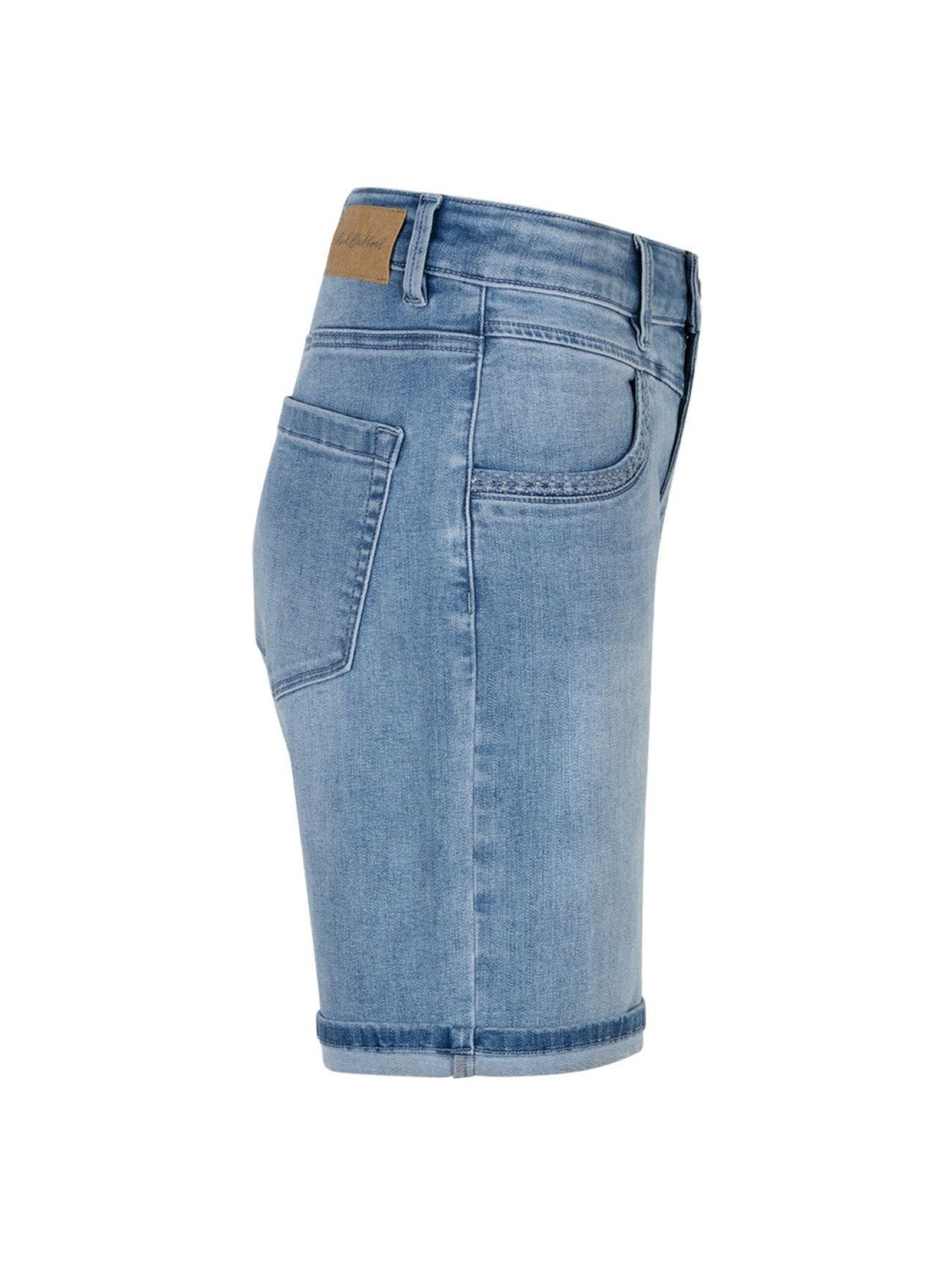 Red Button Regular Broek 'Red Button Sienna short stone' in Blauw