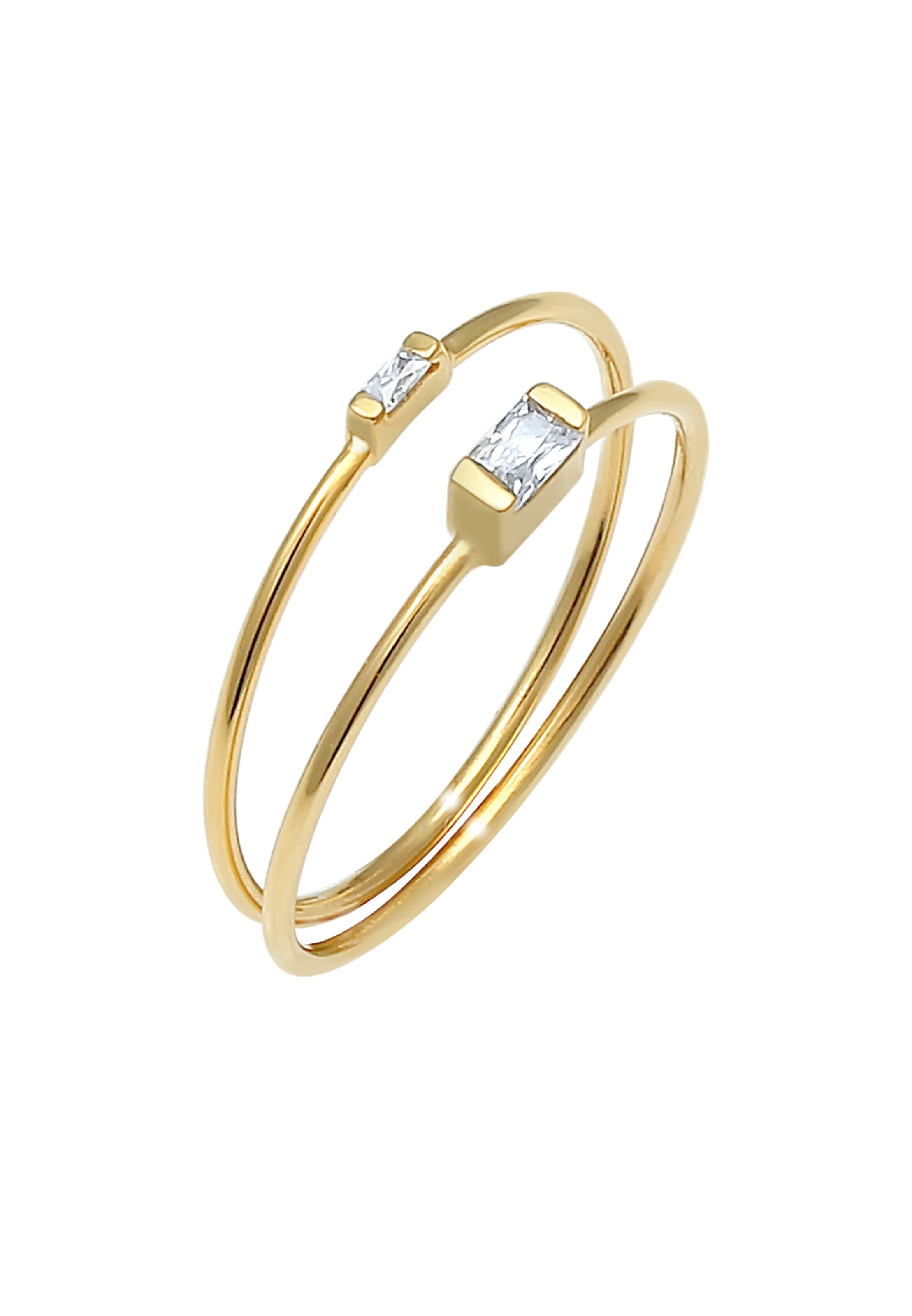 ELLI Ring in Goud: voorkant