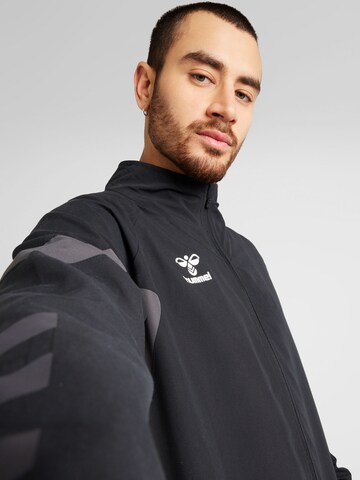 Hummel Athletic Jacket 'TRAVEL' in Black