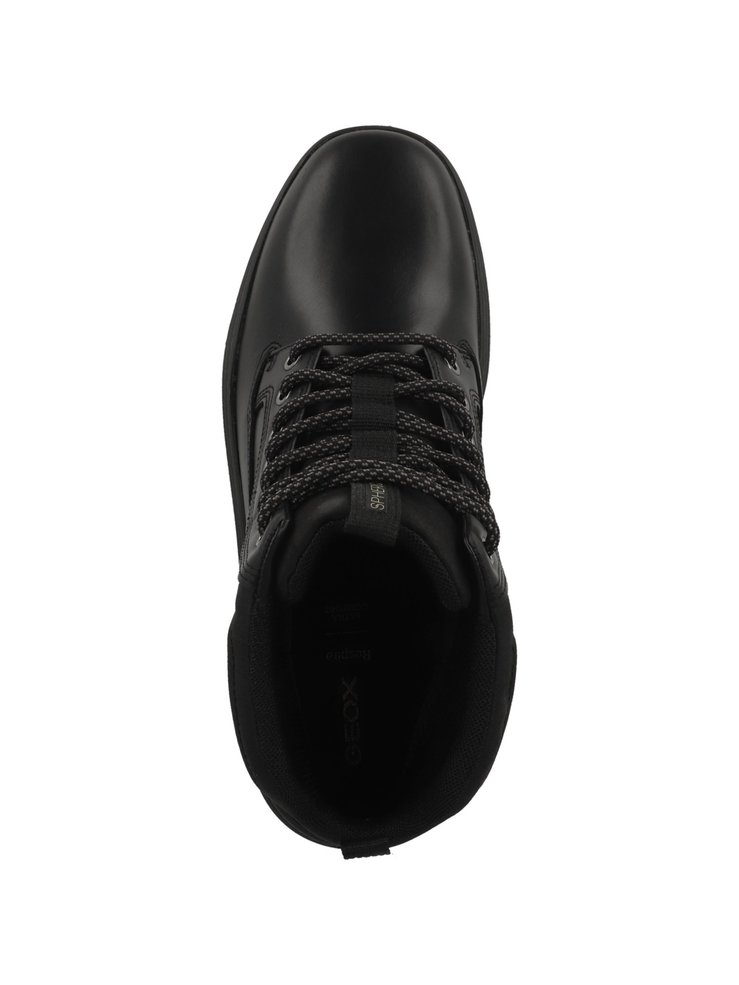 GEOX - Botas com atacadores 'U Spherica Ecub-1.1 B ABX' em preto