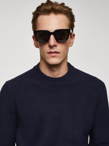 MANGO MAN Pullover 'Loto' in Blau