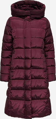 ONLY Wintermantel in Braun: Vorderseite