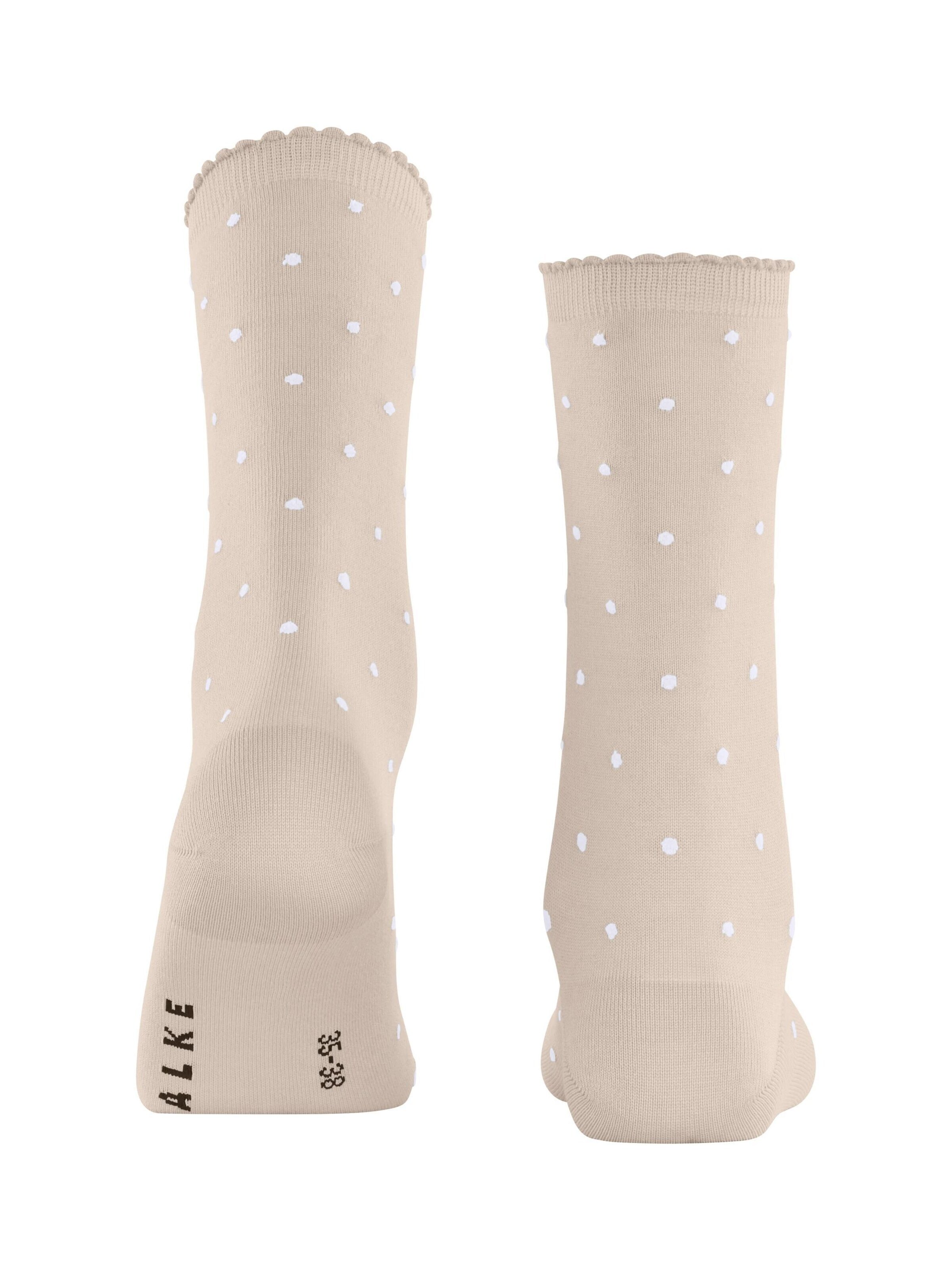 FALKE Socken 'Spike Dot'‌‌‌‌‌ in Beige