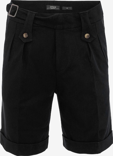 Antioch Pantalon à pince en noir, Vue avec produit