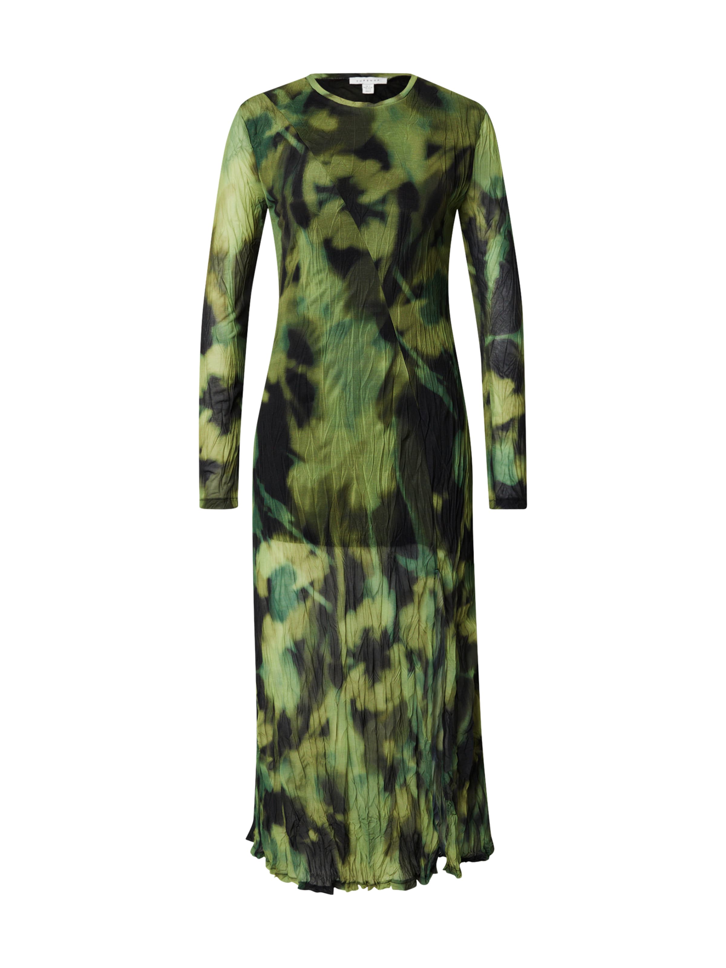 TOPSHOP - Vestido em verde: frente