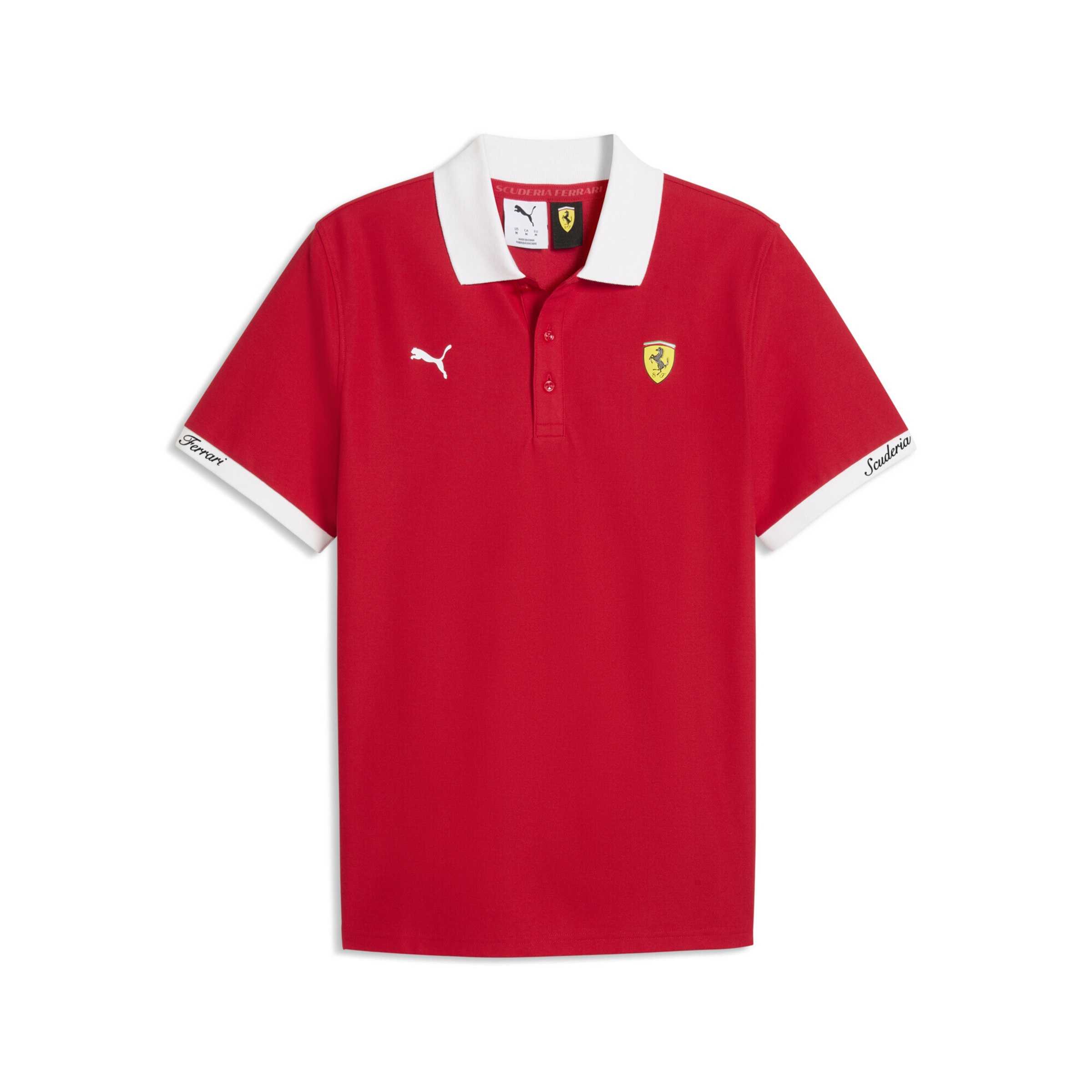 PUMA Shirt  'Ferrari' in Rot: Vorderseite