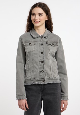 Frieda & Freddies NY Jacke in Grau: Vorderseite