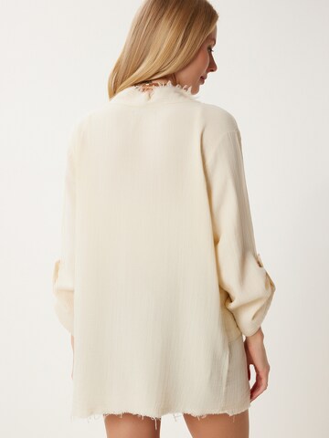 Happiness İstanbul Καλοκαιρινό μπουφάν σε μπεζ