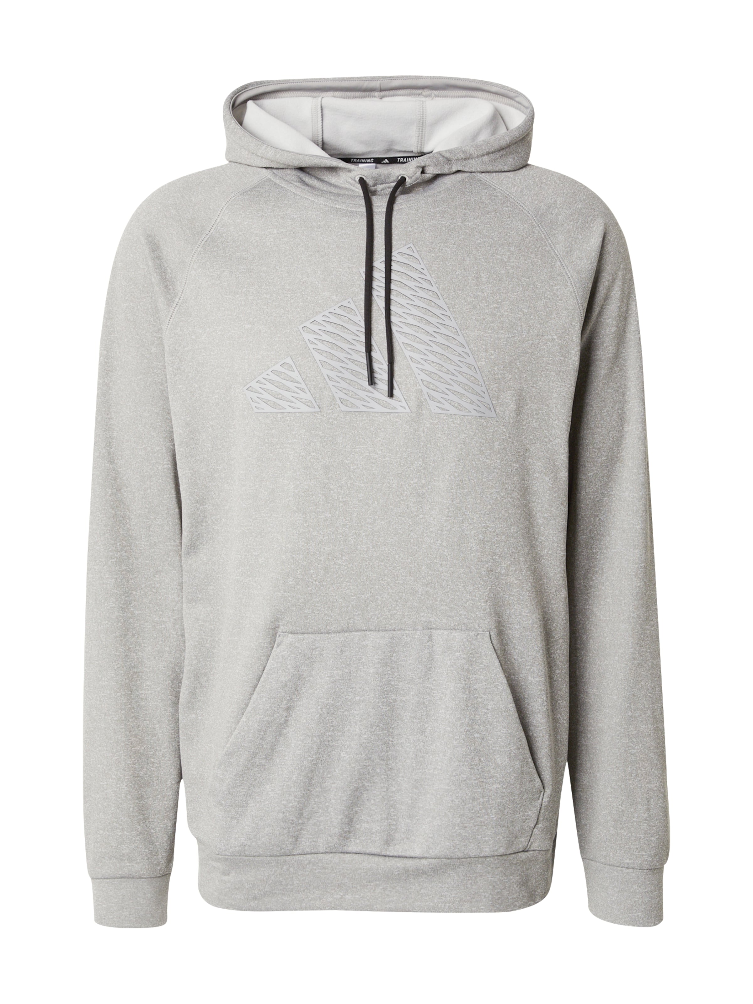 ADIDAS PERFORMANCE Urheilullinen collegepaita 'Game and Go' värissä harmaa: etupuoli