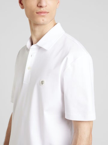 BOSS Тениска 'Parris' в бяло