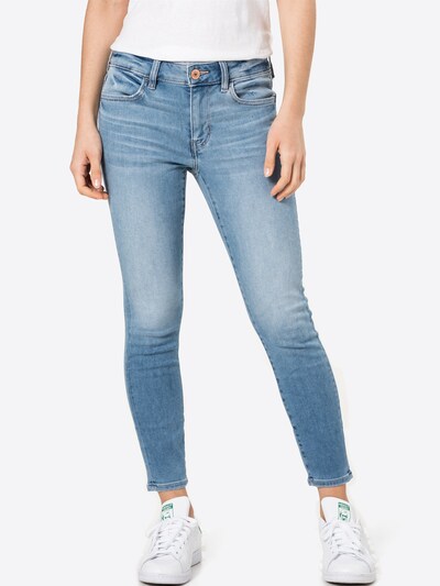 kék farmer American Eagle Jeggings, Modell nézet