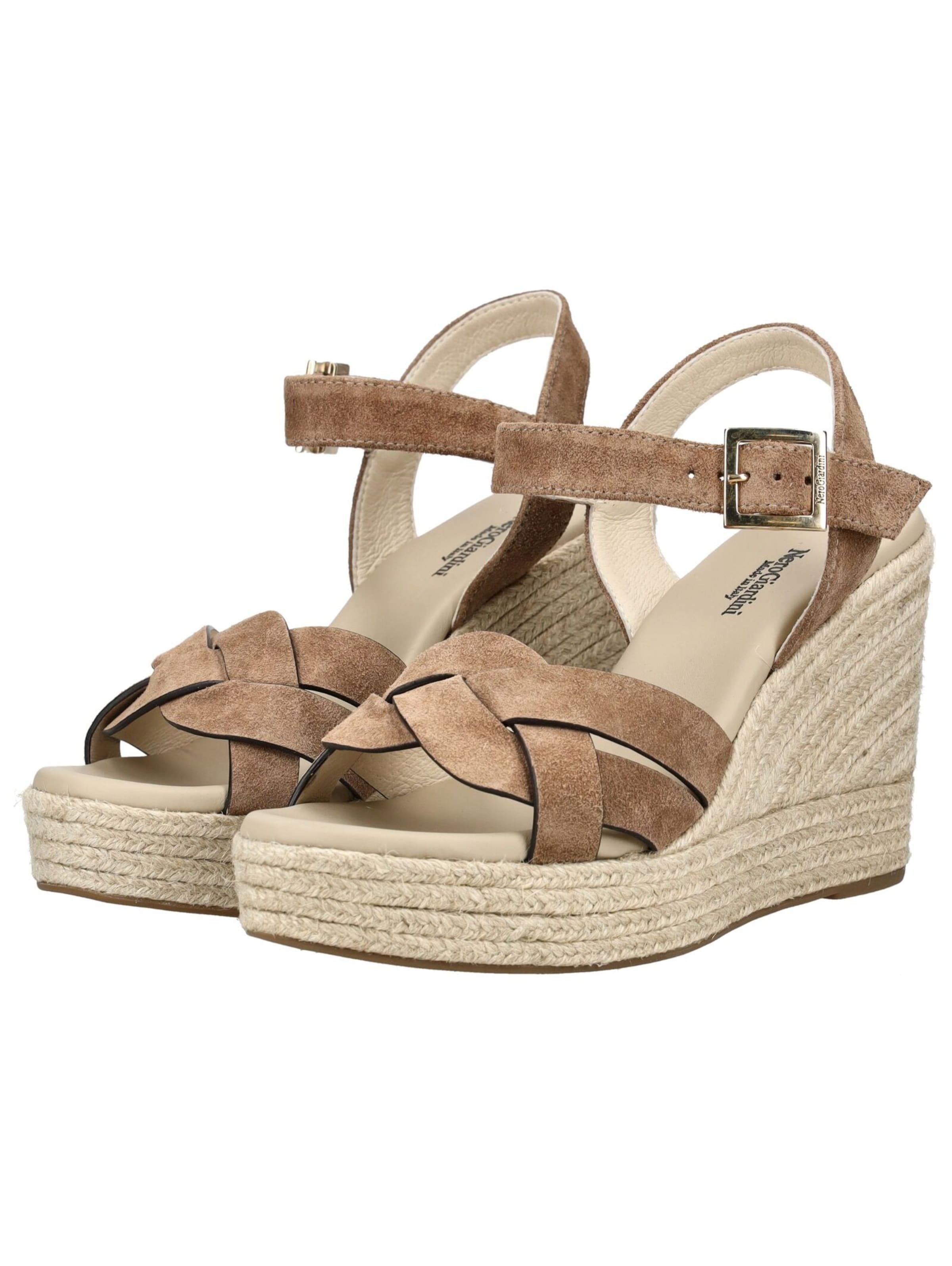 Sandales Nero Giardini en marron