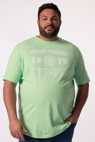 Men Plus T-Shirt in Grün: Vorderseite