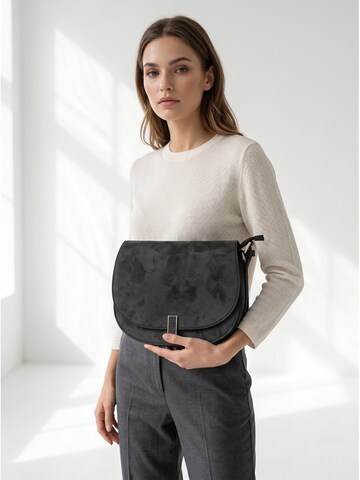Borsa a spalla 'Borsa a Spalla Donna Bruno Magli Kate Eco-Pelle Nera con Fibbia' di Bruno Magli in nero