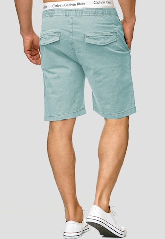 INDICODE JEANS Regular Shorts 'Kelowna' in Blau