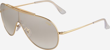 Ray-Ban Sunglasses 'WINGS' in Gold: front