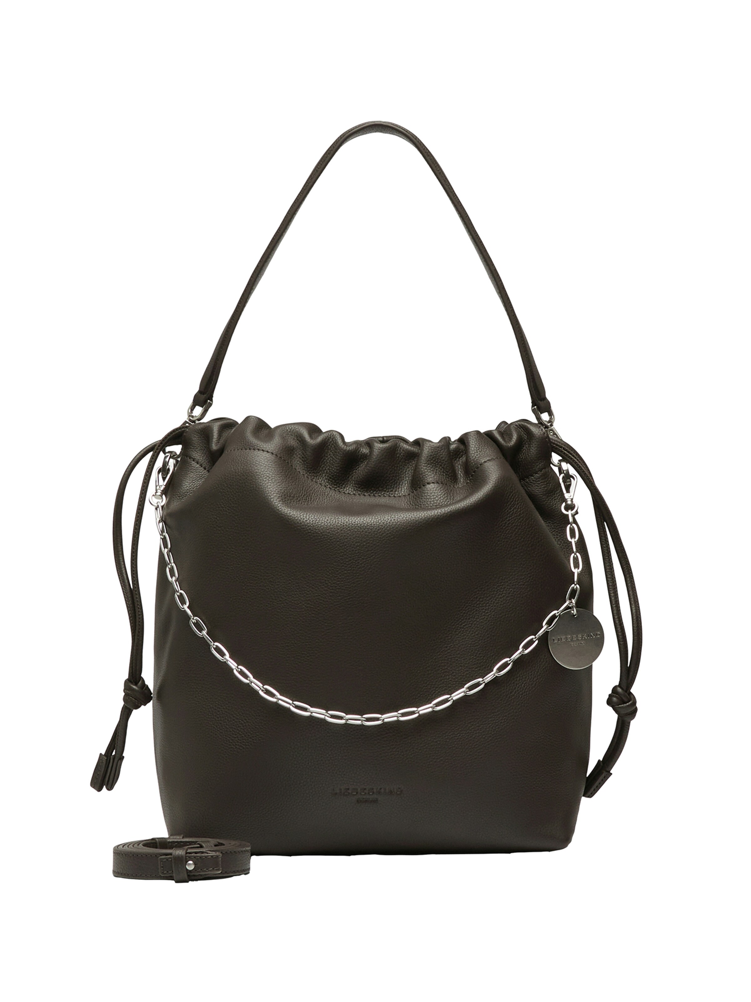 Liebeskind Berlin - Mala de bolsa 'Lya II' em castanho: frente