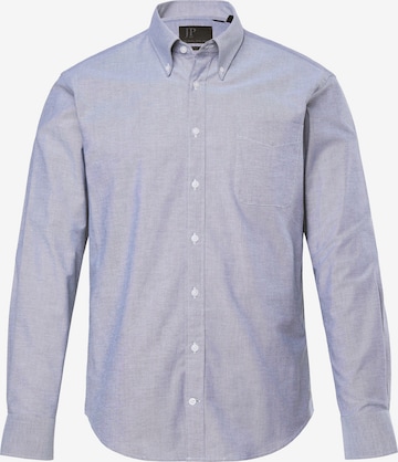 JP1880 Regular Fit Hemd in Blau: Vorderseite