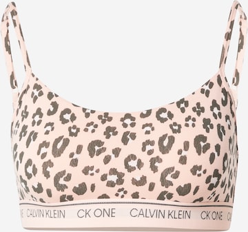 Soutien-gorge Calvin Klein Underwear en rose : devant