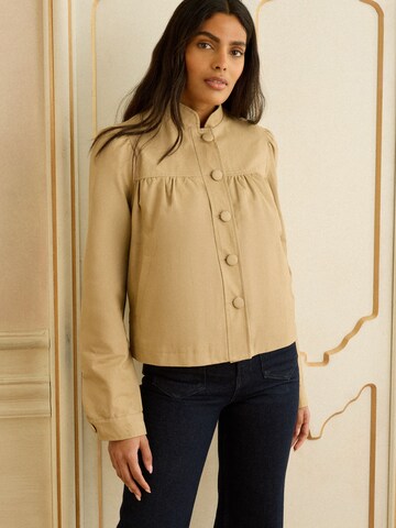 love & roses Prechodná bunda - Hnedá