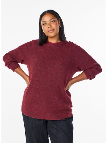 Zizzi Trui 'Cavilma' in Rood: voorkant