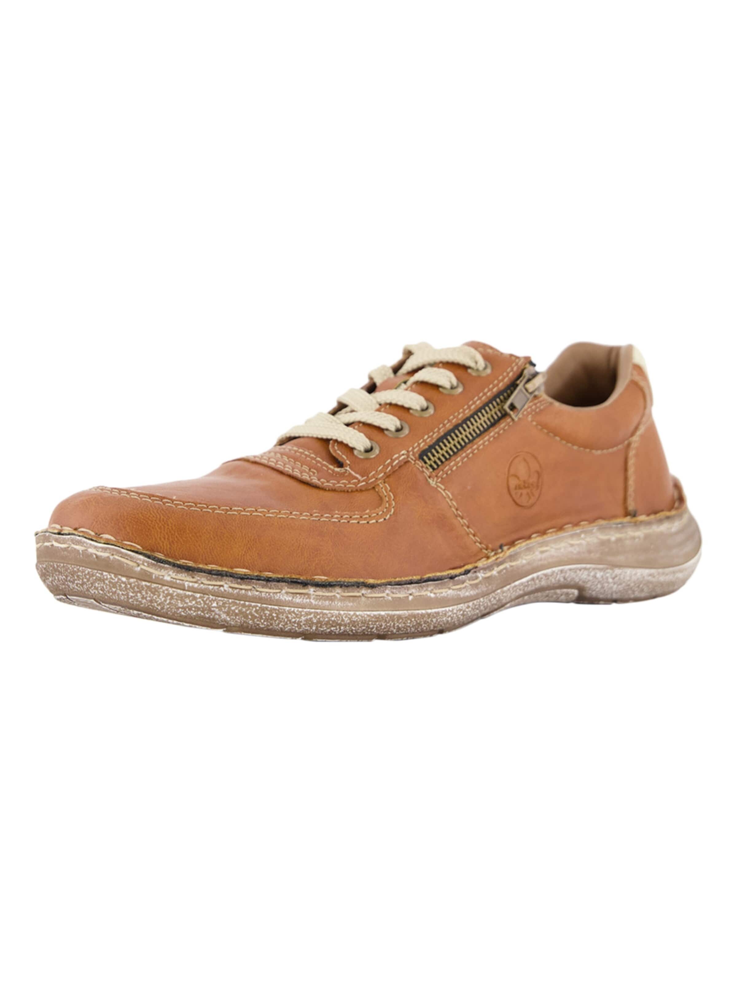 Chaussure de sport à lacets Rieker en marron