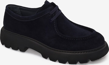 Derimod - Mocasines en azul: frente