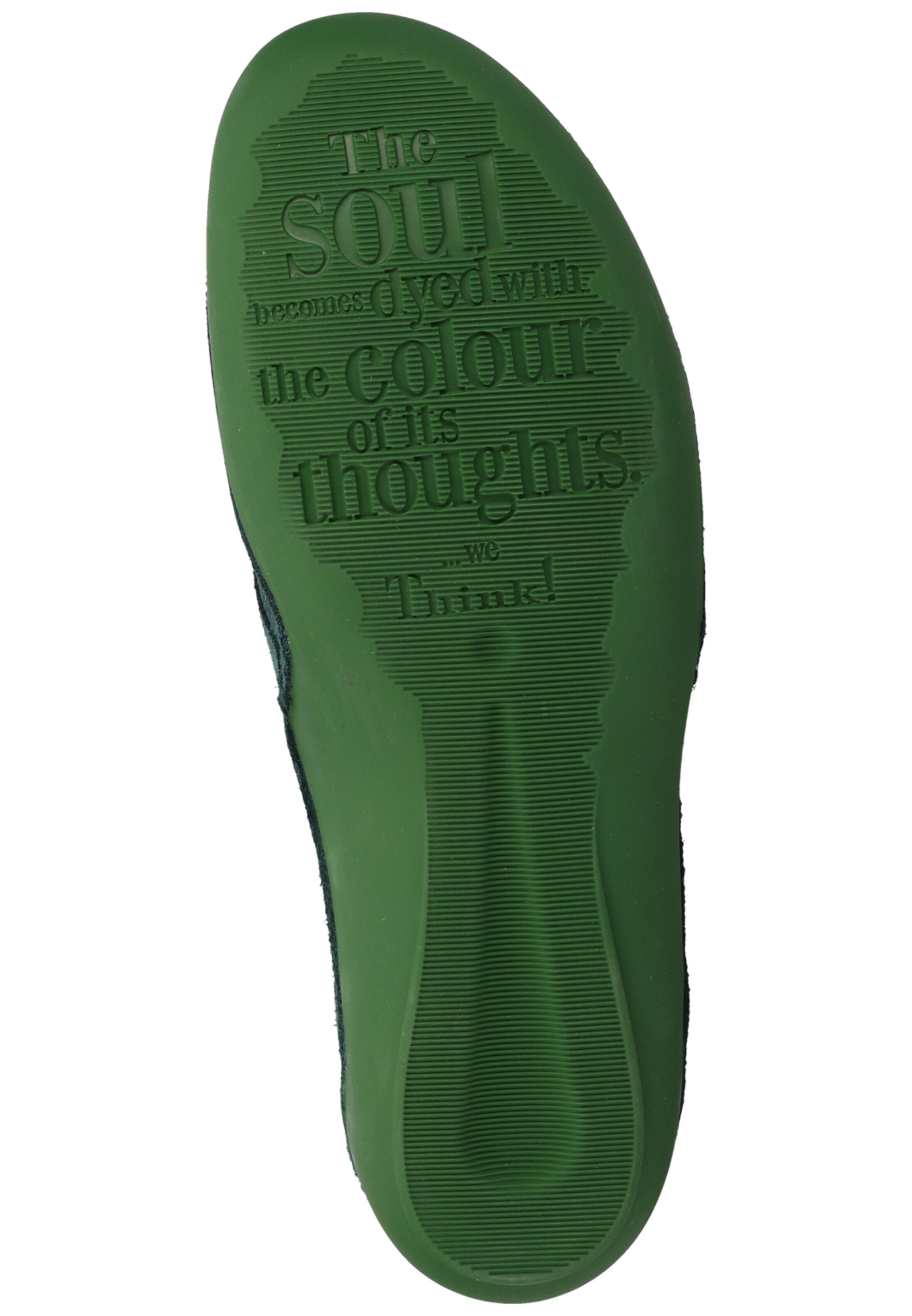 Chaussure à lacets THINK! en vert