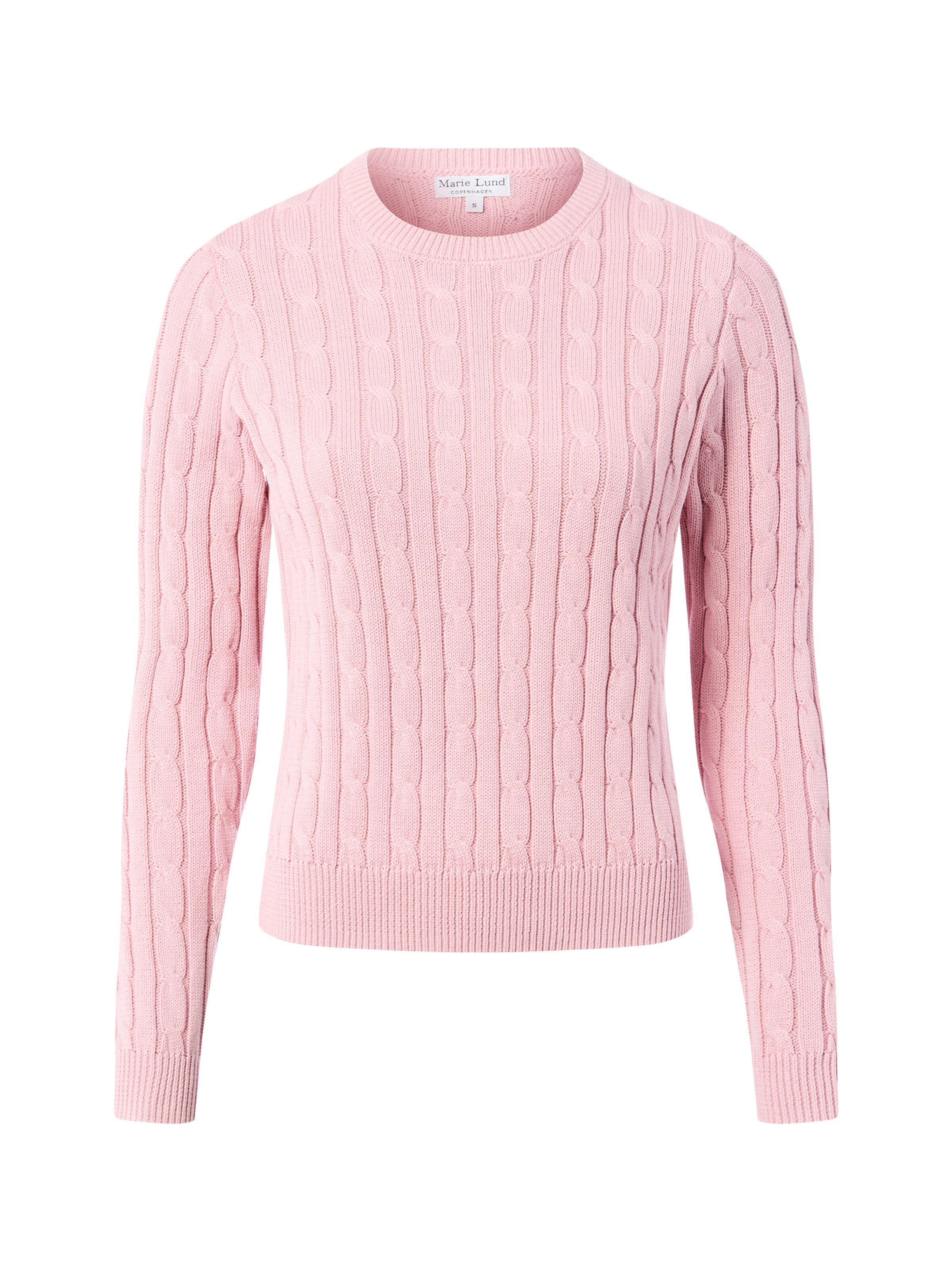 Marie Lund Sweater in Pink: front