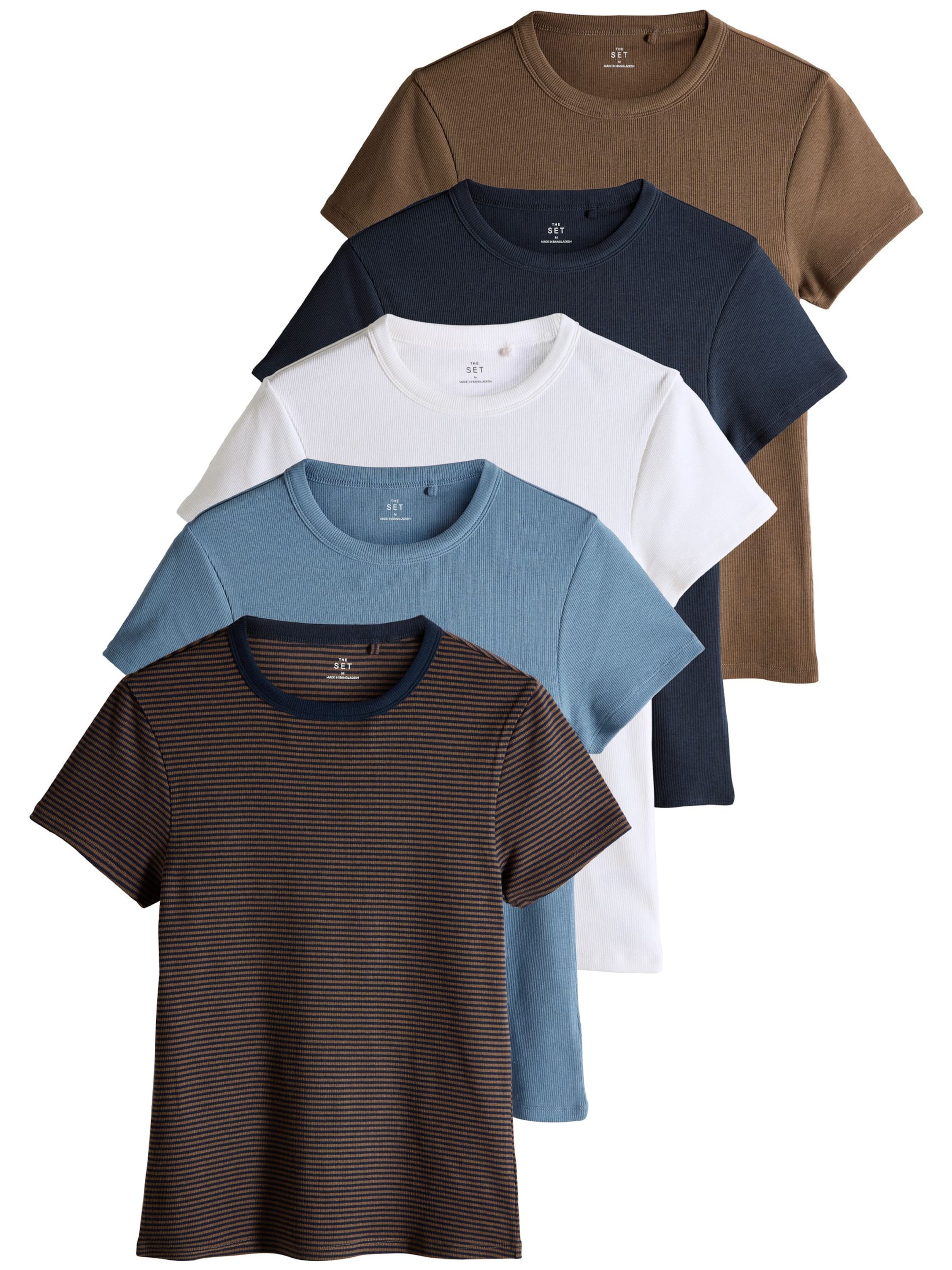 zils The Set T-Krekls: no priekšpuses