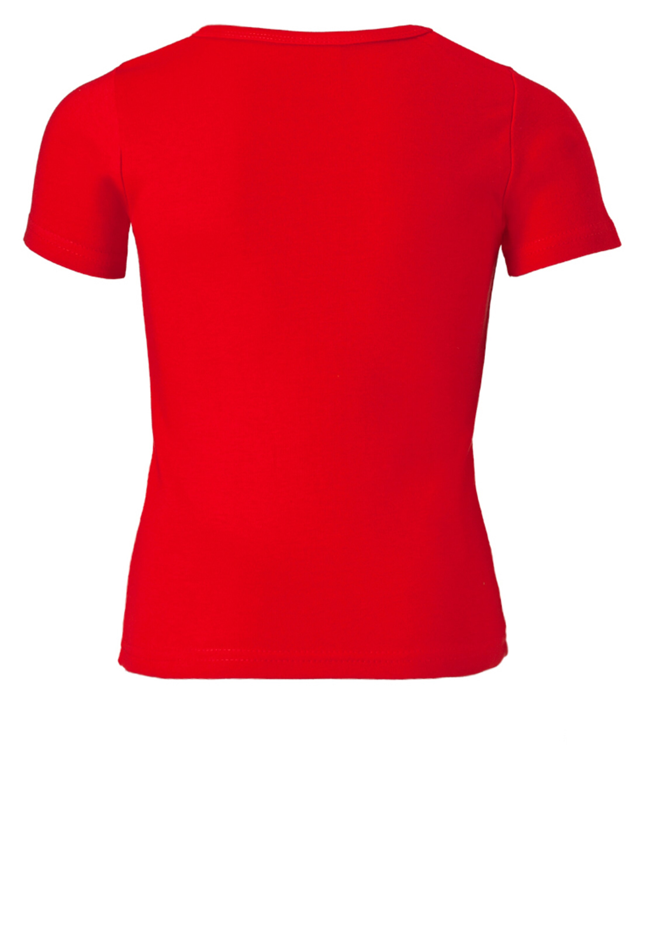 LOGOSHIRT Shirt 'Die Maus' in Rood