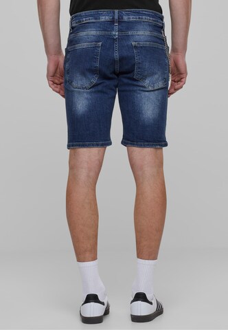 2Y Premium Regular Shorts in Blau