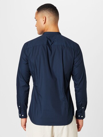 JACK & JONES - Ajuste estrecho Camisa 'JOE' en azul