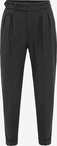 Pantalon à pince Antioch en gris : devant