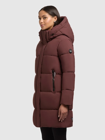 Cappotto invernale 'Haya2 Matt' di khujo in rosso