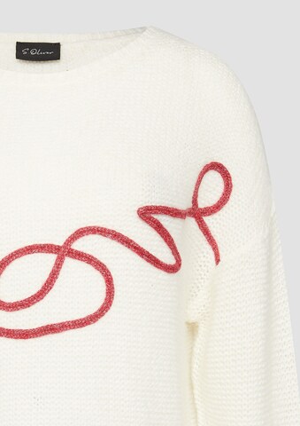s.Oliver Pullover in Beige