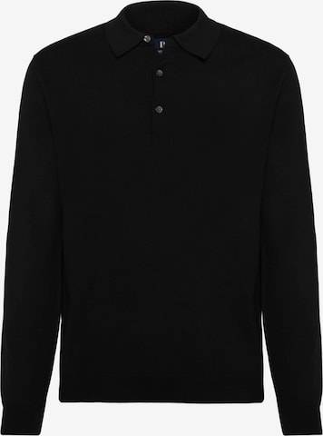 Pull-over Boggi Milano en noir : devant