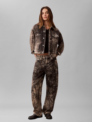 Calvin Klein Jeans Loosefit Jeans in Groen