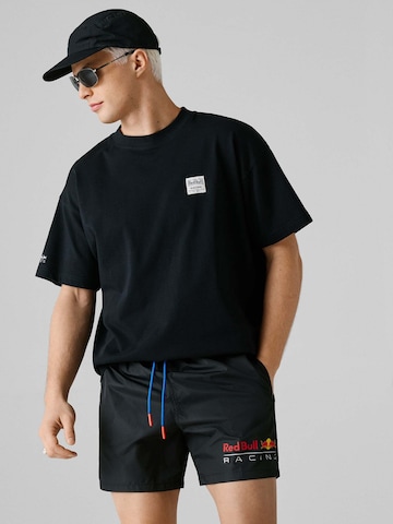Red Bull Racing x Pepe Jeans Zwemshorts in Zwart