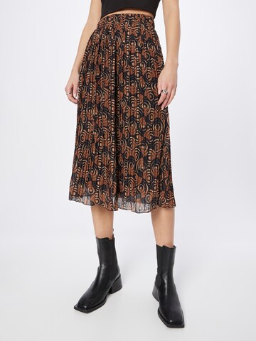 ZABAIONE Skirt 'Cara' in Brown: front