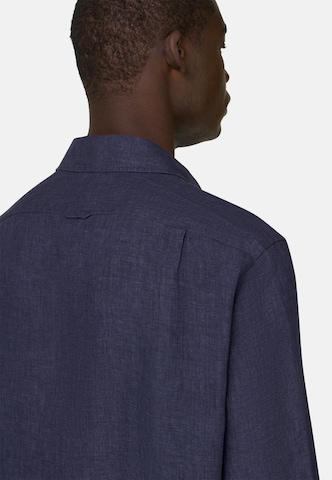 Boggi Milano Regular fit Overhemd in Blauw