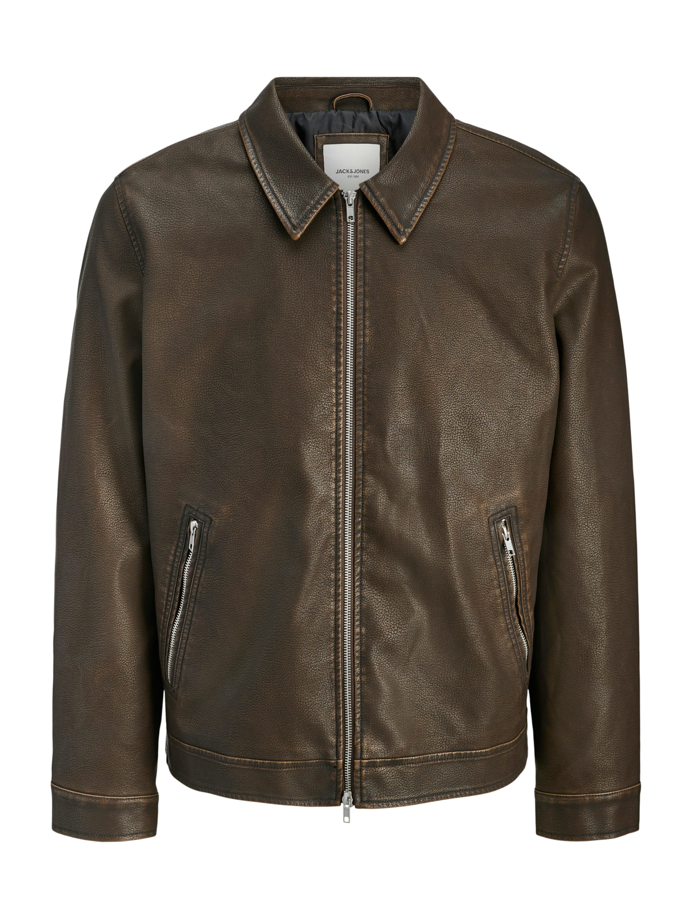 JACK & JONES Between-season jacket in Brown: front