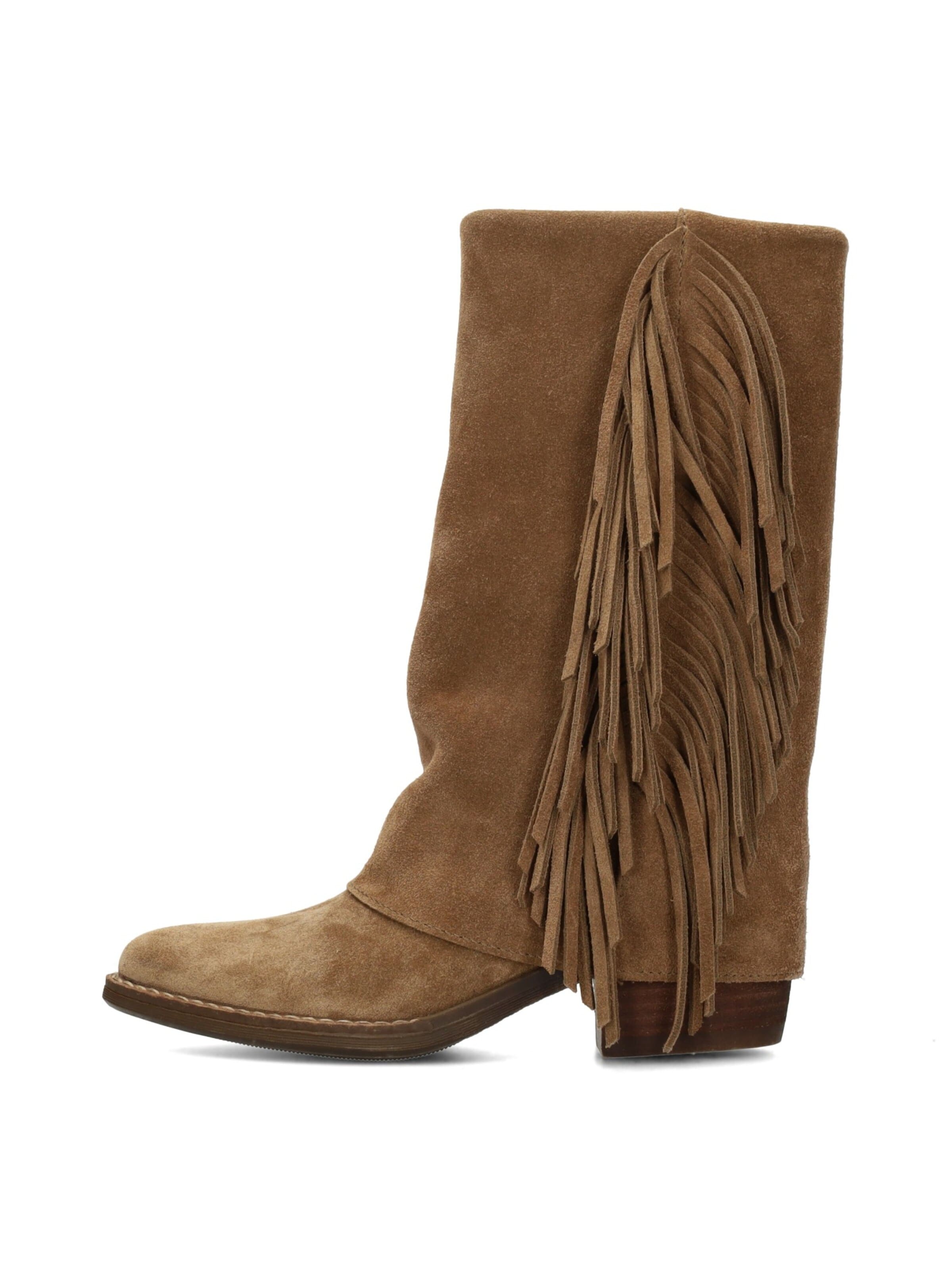 Bottes 'Poelman ELODIE Mädchen Stiefel' Poelman en marron : devant