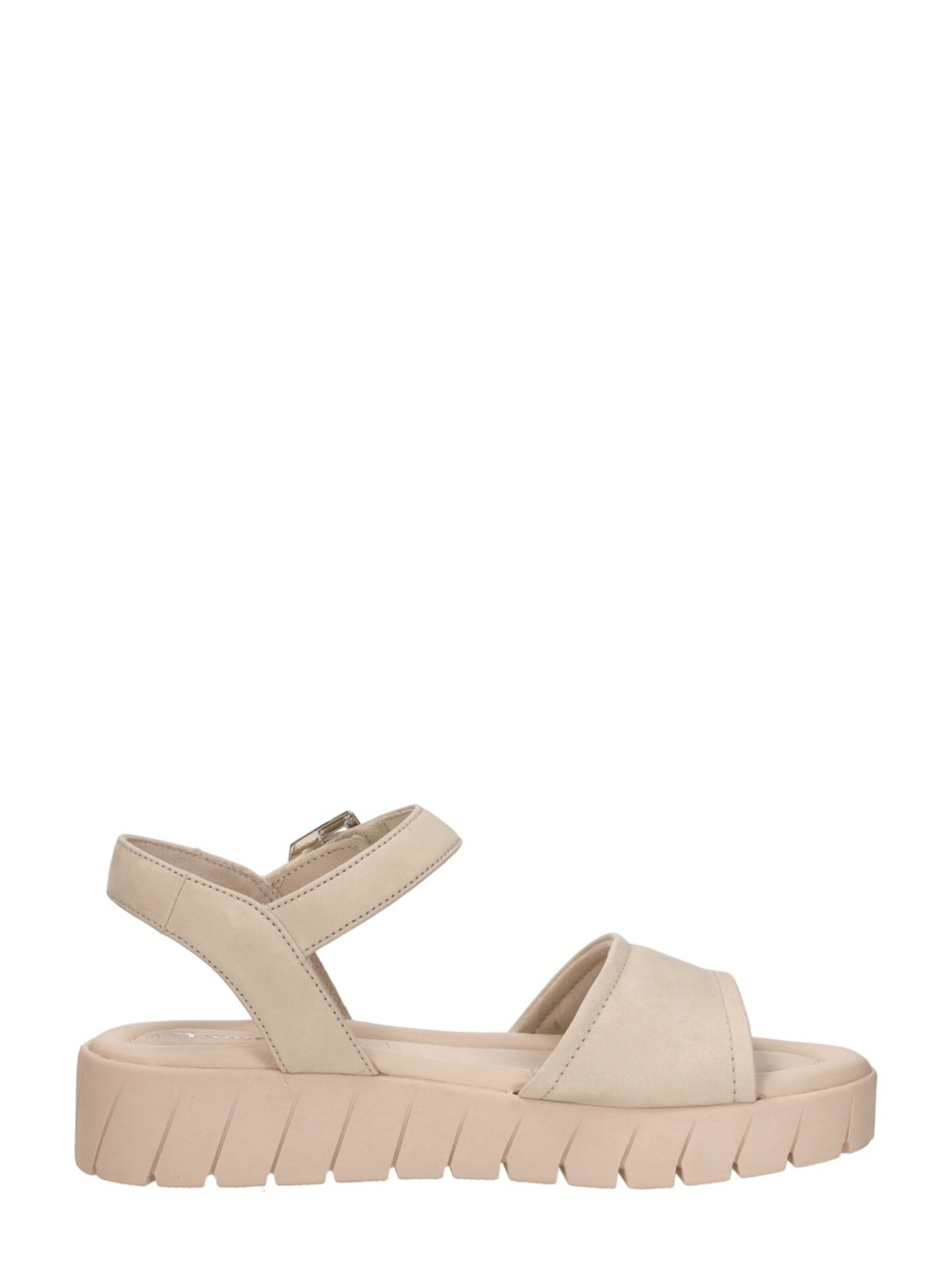 Tamaris Sandal 'Sandalen Plat' in White