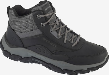 Bottines à lacets 'Santoro - Hopkins' SKECHERS en noir : devant