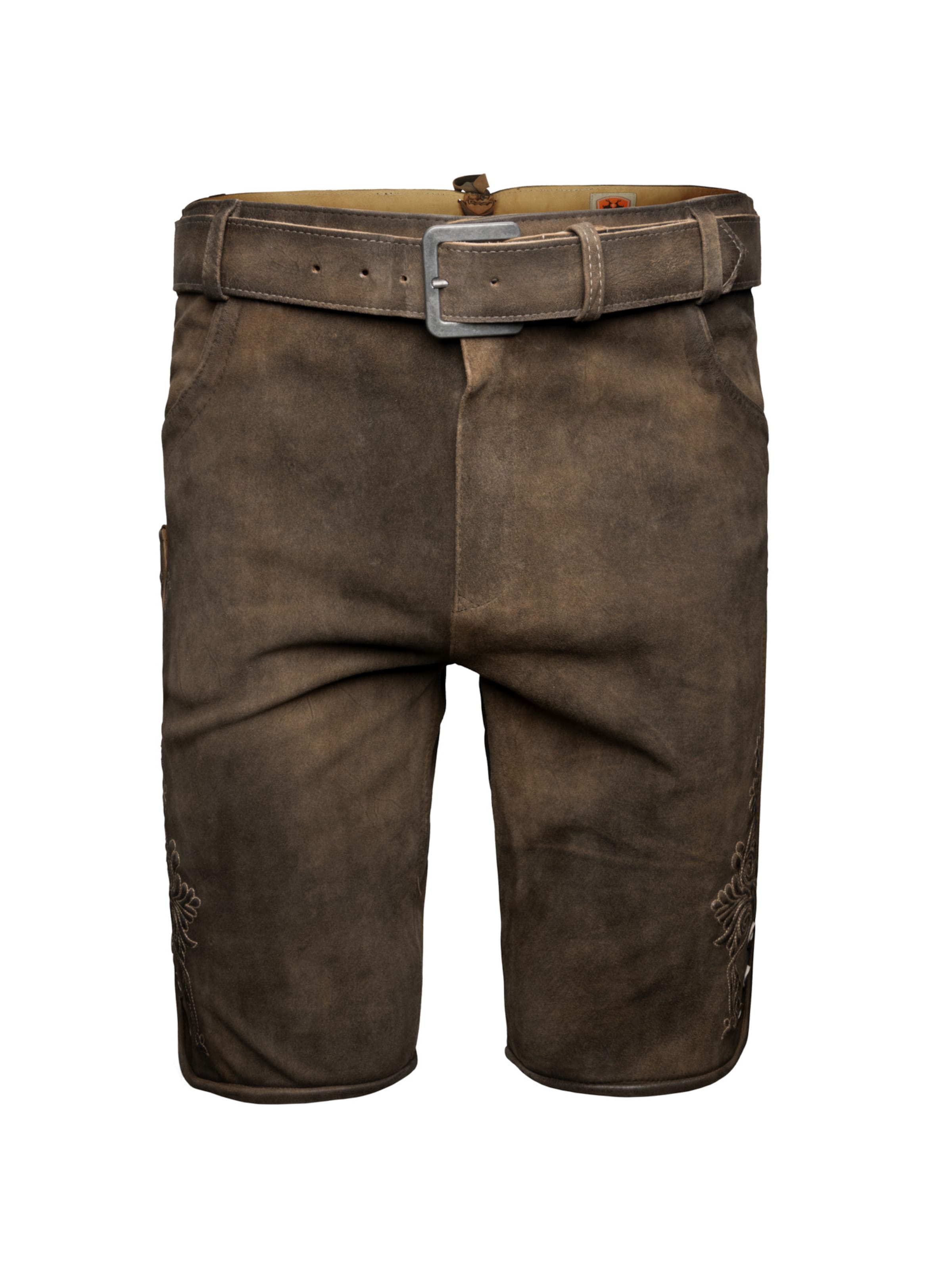 Country Maddox Regular Traditional Pants 'Elm' in Brown: front