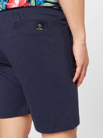 Key Largo - regular Pantalón 'Heat' en azul